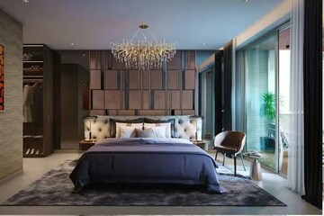 Bedroom in 4 BHK Apartment at Hiranandani Empress Hill, Powai – for Sale