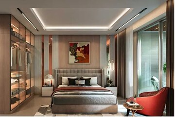 Bedroom in 4 BHK Apartment at Hiranandani Empress Hill, Powai – for Sale