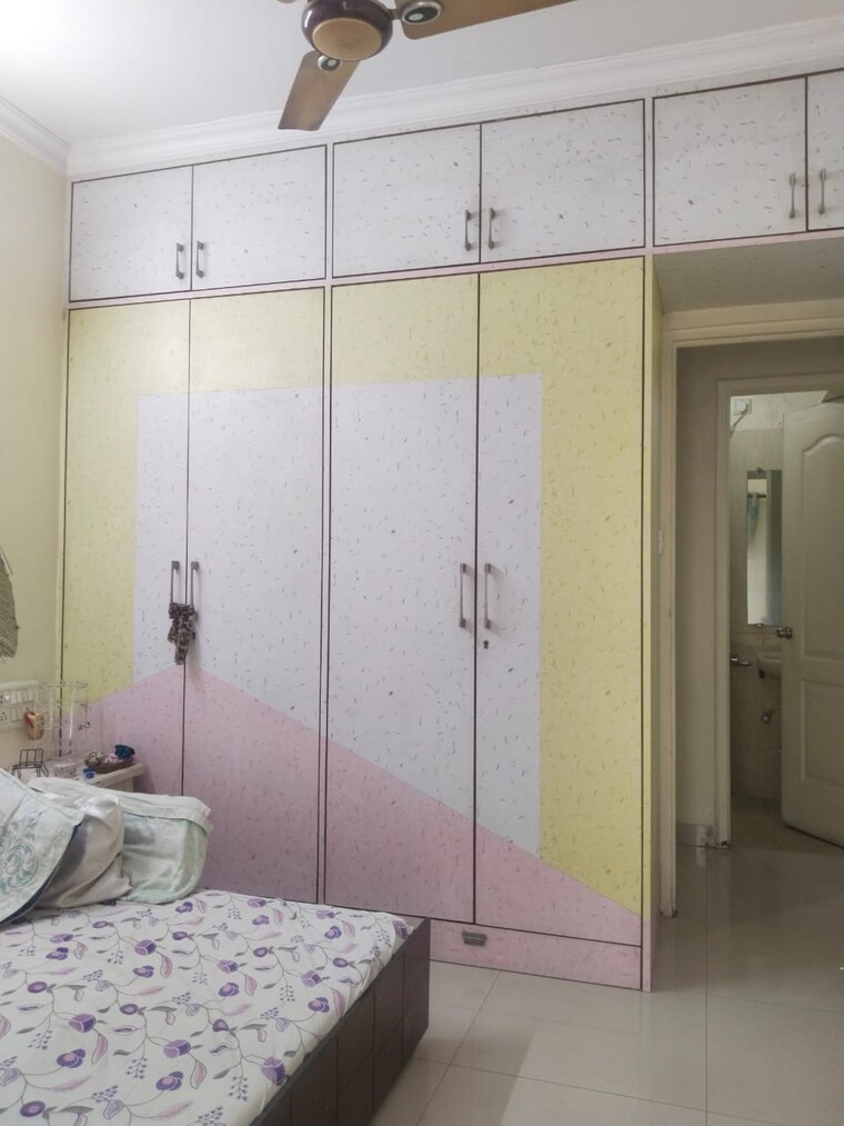 Bedroom, tharwani-heritage 2 Bedroom 1000 Sq.Ft. Apartment In Kharghar Sector 7 Navi Mumbai 9271334