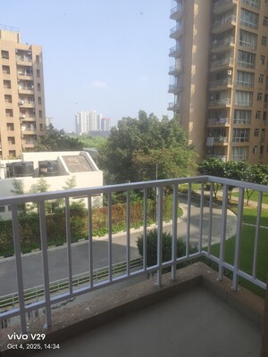 Balcony in 2 BHK Apartment at Pioneer Park Phase 1, Sector 61 – for Rent