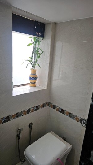 Bathroom in 1 BHK Apartment at Khar West – for Rent