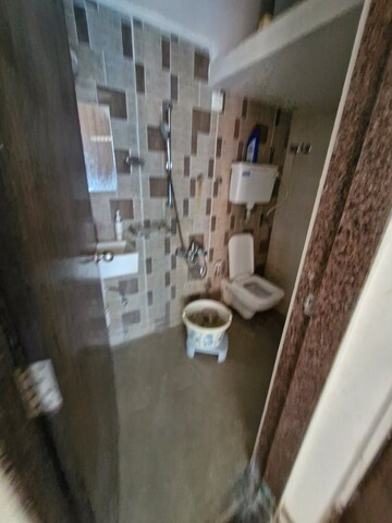 Bathroom in 1 BHK Apartment at Bachraj Landmark, Virar West – for Rent