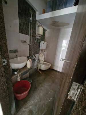 Attached Bathroom in 1 BHK Apartment at Bachraj Landmark, Virar West – for Rent