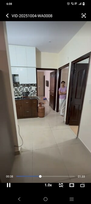 Kitchen in 2 BHK Apartment at KM Residency, Raj Nagar Extension – for Rent