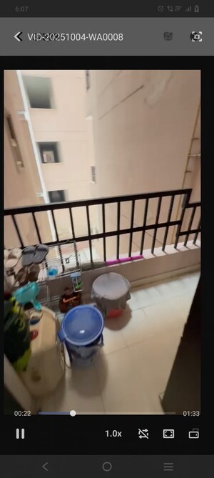 Bathroom in 2 BHK Apartment at KM Residency, Raj Nagar Extension – for Rent
