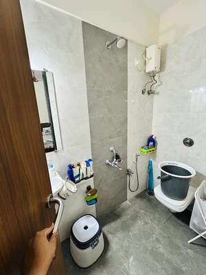 Bathroom in 2 BHK Apartment at Atul Blue Orbit, Malad West – for Rent