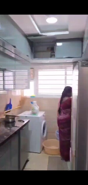 Kitchen in 2.5 BHK Apartment at Prestige High Fields, Gachibowli – for Rent