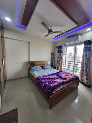 Bedroom in 1 BHK Apartment at Sahil Pride Residency Daffodil, Kasarvadavali – for Sale