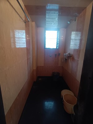 Bathroom in 1 BHK Apartment at Shreeji Tower, Panchsheel Nagar – for Rent
