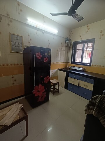 Kitchen in 1 BHK Apartment at Shreeji Tower, Panchsheel Nagar – for Rent