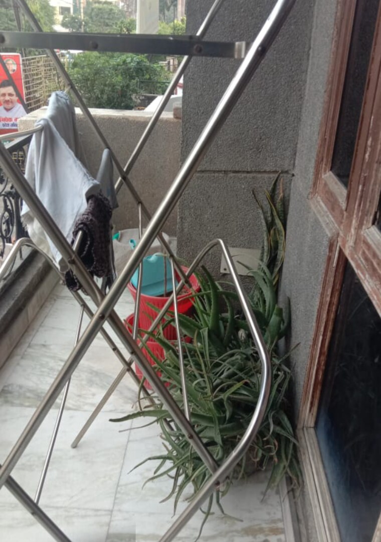 Balcony, svp-krishna-apartments 2 Bedroom 950 Sq.Ft. Apartment In Patel Nagar Ghaziabad 9271519