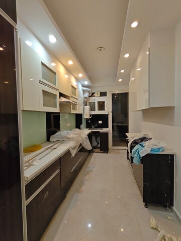Kitchen in 3 BHK Builder Floor at Ansal Sushant Lok I, Sector 43 – for Rent