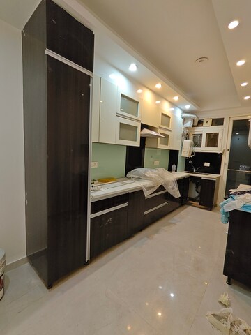Kitchen in 3 BHK Builder Floor at Ansal Sushant Lok I, Sector 43 – for Rent