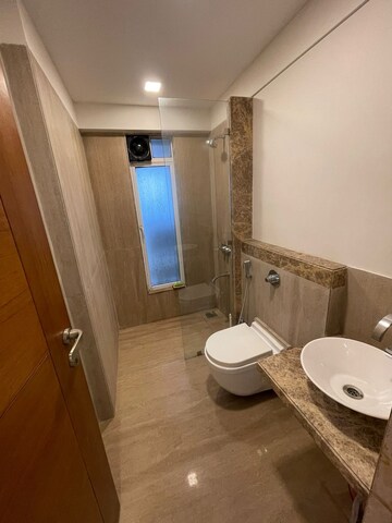 Bathroom in 3 BHK Apartment at Khar West – for Rent