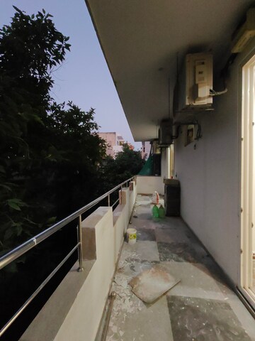 Balcony in 3 BHK Builder Floor at Sushant Lok 2, Sector 57 – for Rent