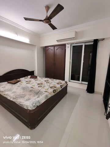 Bedroom in 1 BHK Apartment at Cosmos Enclave, Kasarvadavali – for Rent