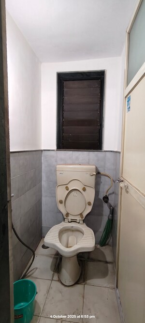 Bathroom in 1 BHK Apartment at Nahur East – for Rent