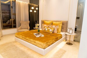 Bedroom in 4 BHK Apartment at Ajmera I Land Zeon, Bhakti Park – for Sale