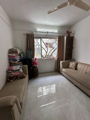 Bedroom in 2 BHK Apartment at Kunal Icon, Pimple Saudagar – for Rent