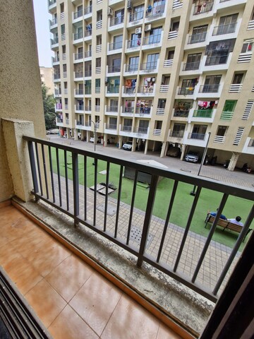 Balcony in 1 BHK Apartment at Ekta Brooklyn Park, Virar West – for Rent