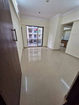Living Room in 1 BHK Apartment at Ekta Brooklyn Park, Virar West – for Rent