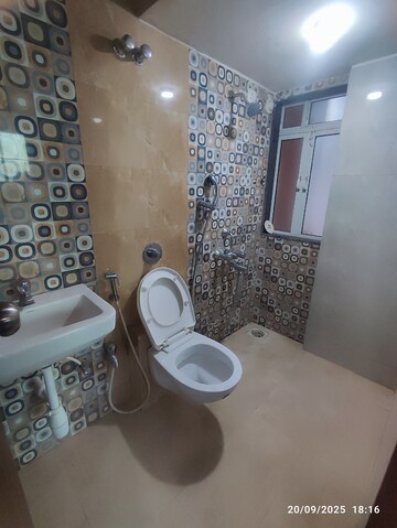 Bathroom in 1 BHK Apartment at SB Blu Pearl, Virar West – for Rent
