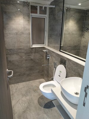 Bathroom in 2 BHK Apartment at Nahar Amaryllis Towers and Plaza, Chandivali – for Rent