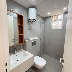 Bathroom in 3 BHK Apartment at Signature Global City, Sector 37d – for Rent