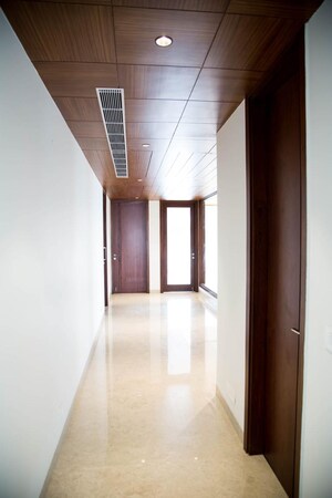 Balcony in 4 BHK Builder Floor at Boutique Residential Apartments A 3 2, Vasant Vihar – for Rent