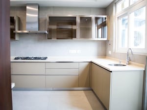 Kitchen in 4 BHK Builder Floor at Boutique Residential Apartments A 3 2, Vasant Vihar – for Rent