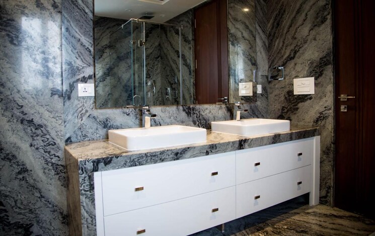 Attached Bathroom, boutique-residential-apartments-a-3-2 4 Bedroom 3400 Sq.Ft. Builder Floor In Vasant Vihar Delhi 9271579