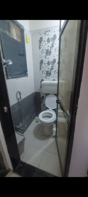 Bathroom in 1 BHK Apartment at Matru Aashish, Parel – for Rent