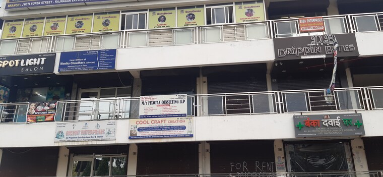 Exterior View, jyoti-super-street Commercial Shop 240 Sq.Ft. In Raj Nagar Extension Ghaziabad 9271591