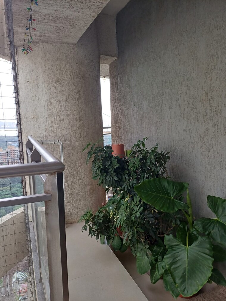 Balcony, omkar-veda-exclusive 2 Bedroom 800 Sq.Ft. Apartment In Parel Mumbai 9271596