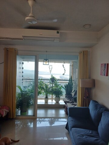 Living Room in 2 BHK Apartment at Omkar Veda Exclusive, Parel – for Rent