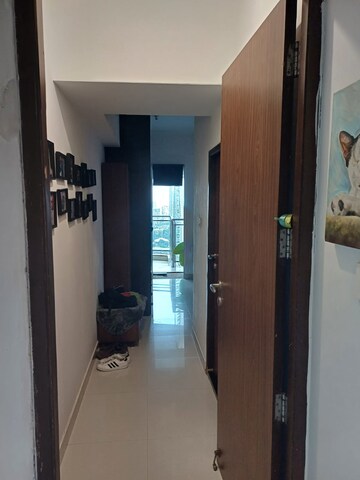 Building Lobby in 2 BHK Apartment at Omkar Veda Exclusive, Parel – for Rent
