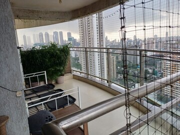 Balcony in 2 BHK Apartment at Omkar Veda Exclusive, Parel – for Rent