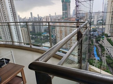 Balcony in 2 BHK Apartment at Omkar Veda Exclusive, Parel – for Rent