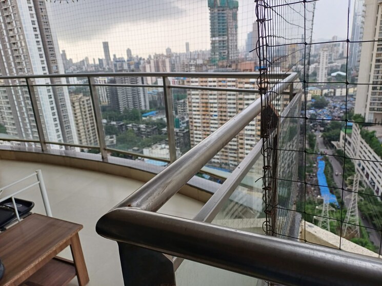 Balcony, omkar-veda-exclusive 2 Bedroom 800 Sq.Ft. Apartment In Parel Mumbai 9271596