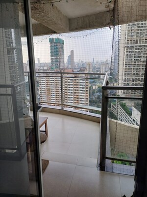Balcony in 2 BHK Apartment at Omkar Veda Exclusive, Parel – for Rent