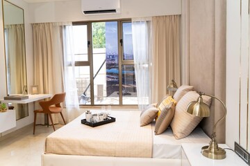 Living Room in 4 BHK Apartment at Wadala – for Sale
