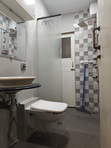 Bathroom in 2 BHK Apartment at Jalvayu Vihar Powai, Powai – for Rent