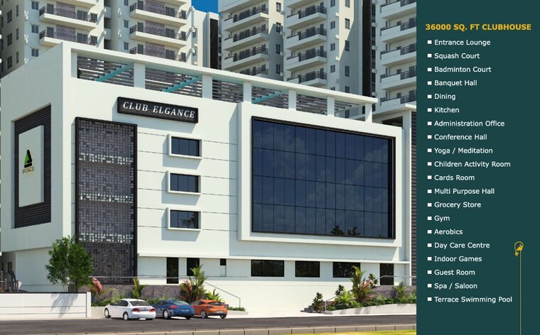 Exterior View, aakriti-miro 2 Bedroom 1400 Sq.Ft. Apartment In Nallagandla Hyderabad 9271608