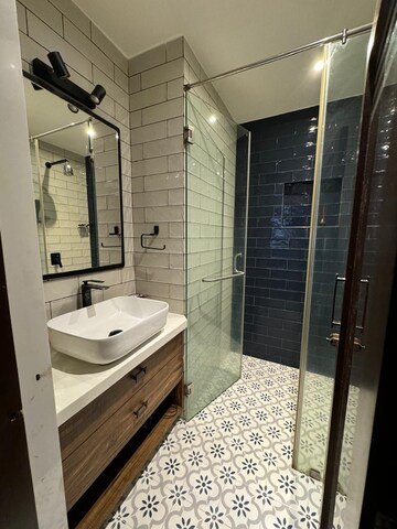 Bathroom in 3 BHK Apartment at Shree Sundaram, Andheri West – for Sale