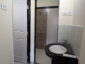 Bathroom in 2 BHK Apartment at Lakeshore Heights, Powai – for Rent