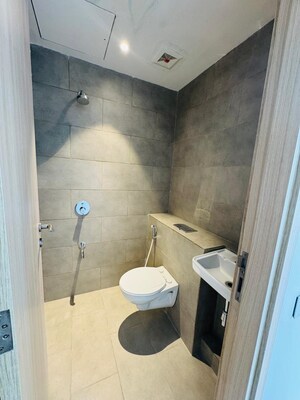 Bathroom in 4 BHK Apartment at Rustomjee Crown Phase 2, Prabhadevi – for Rent