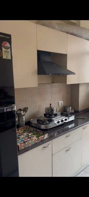 Kitchen in 3 BHK Apartment at M R Platinum 321, Raj Nagar Extension – for Rent