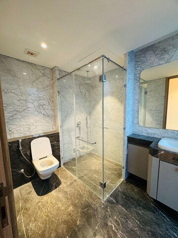 Bathroom in 4 BHK Apartment at Prabhadevi – for Rent