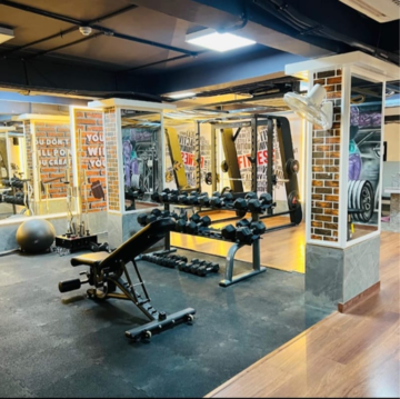 Gym in 3.5 BHK Apartment at Ratan Galaxy, Lalbagh – for Sale