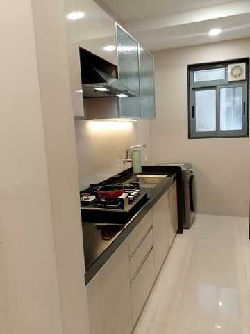 Kitchen in 3 BHK Apartment at Sheth Vasant Oasis, Andheri East – for Rent